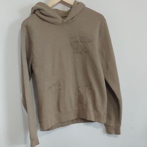 Blind Rooster Embroidered Mushroom Hoodie